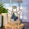 3.5" (H) Morpho Blue Butterfly Ornament - Handcrafted in Texas - Mother's Angels® Christmas Angel Wings Figurine